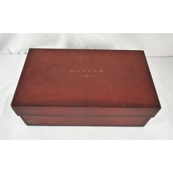 Mezlan 9492 Malcolm Tan Men's Leather Dress Shoes 10M - Picture 9 of 9